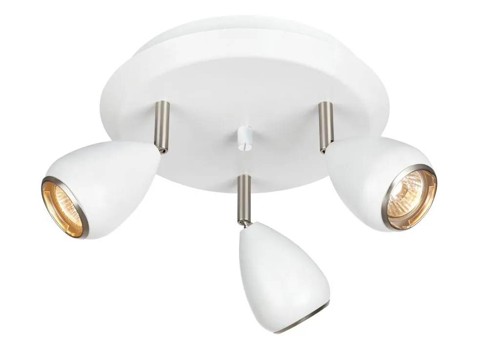 Markslöjd BIKE Sufitowa 3L Biala /KIFUTÓ CSAK A KÉSZLET ER...