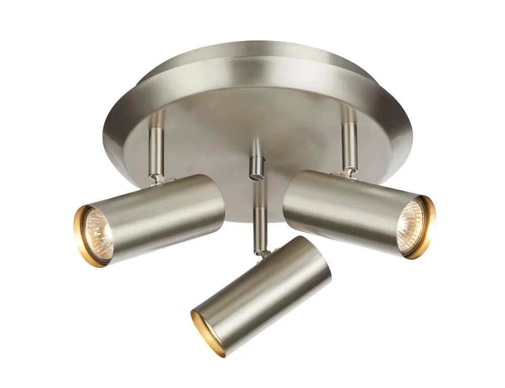 Markslöjd BARCELONA Plafon 3L Stal