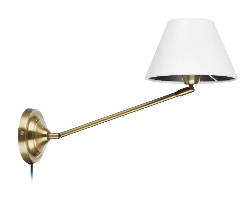 Markslöjd GARDA Kinkiet 1L Antyczny/Bialy /KIFUTÓ CSAK A K...