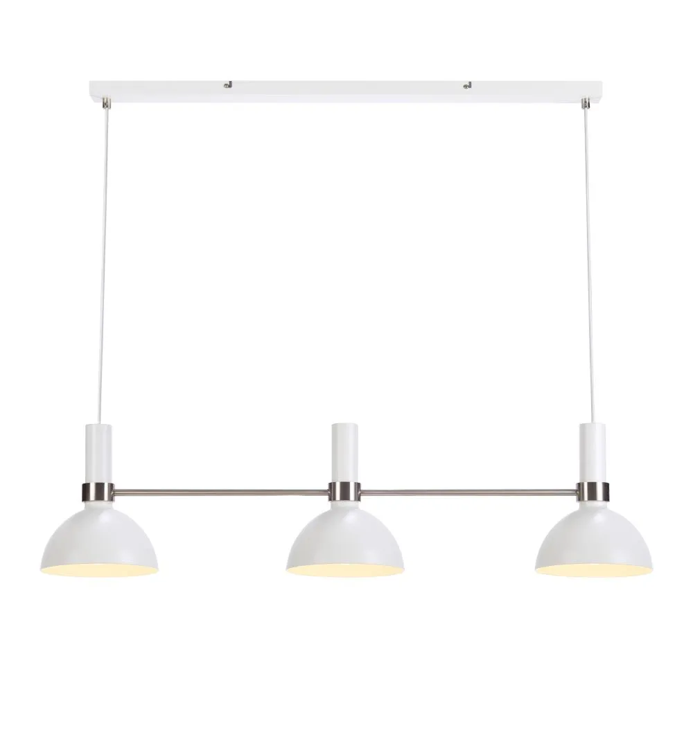 Markslöjd LARRY Beltéri függeszték E27 3x60W fehér 