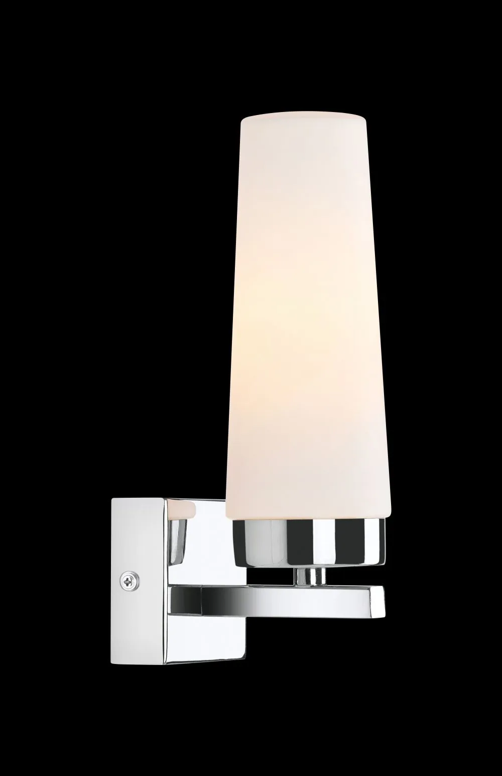 Markslöjd HEDE Fali 1L Króm/Fehér IP44