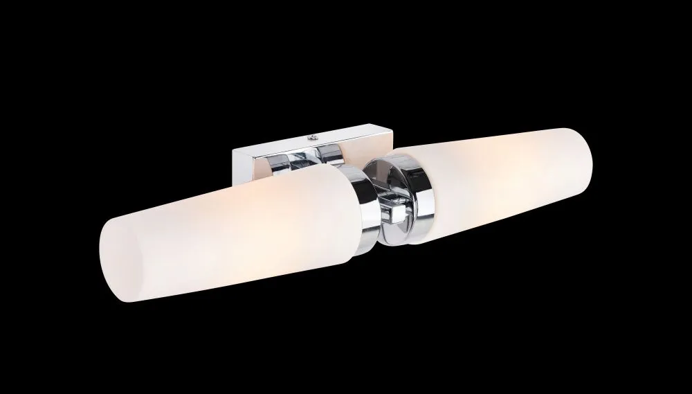 Markslöjd HEDE Fali 2L Króm/Fehér IP44