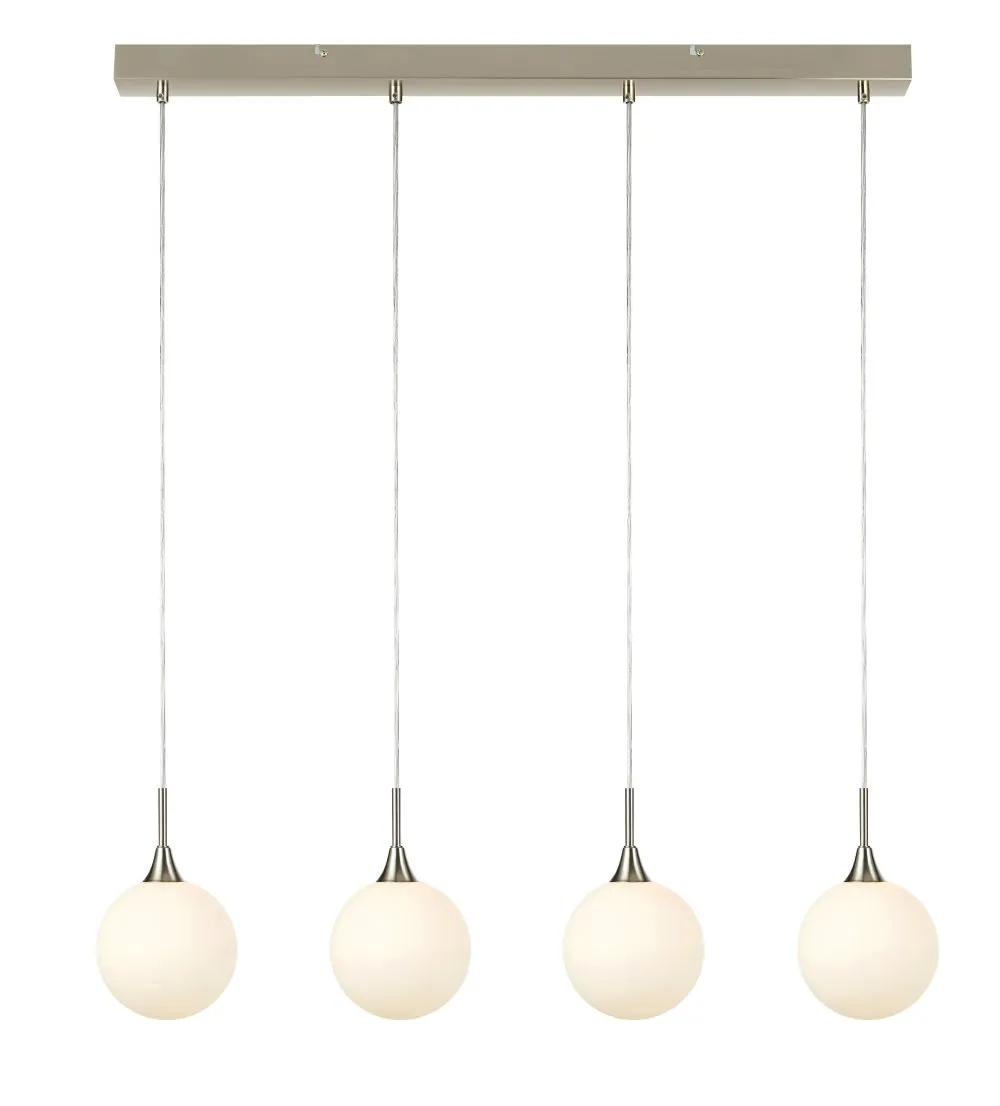 Markslöjd QUATTRO Beltéri függeszték G9 4x20W fehér