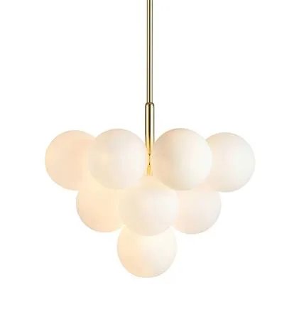 Markslöjd MERLOT Pendant 13L Brass/White