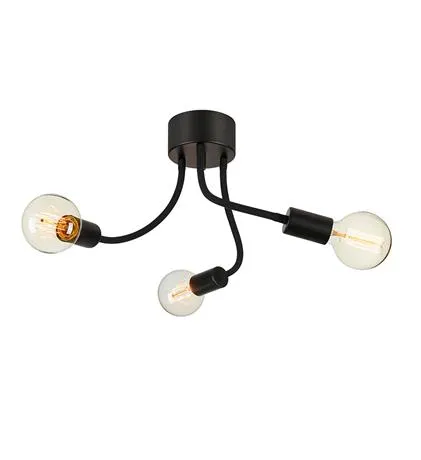 Markslöjd MEDUSA Ceiling 3L Black
