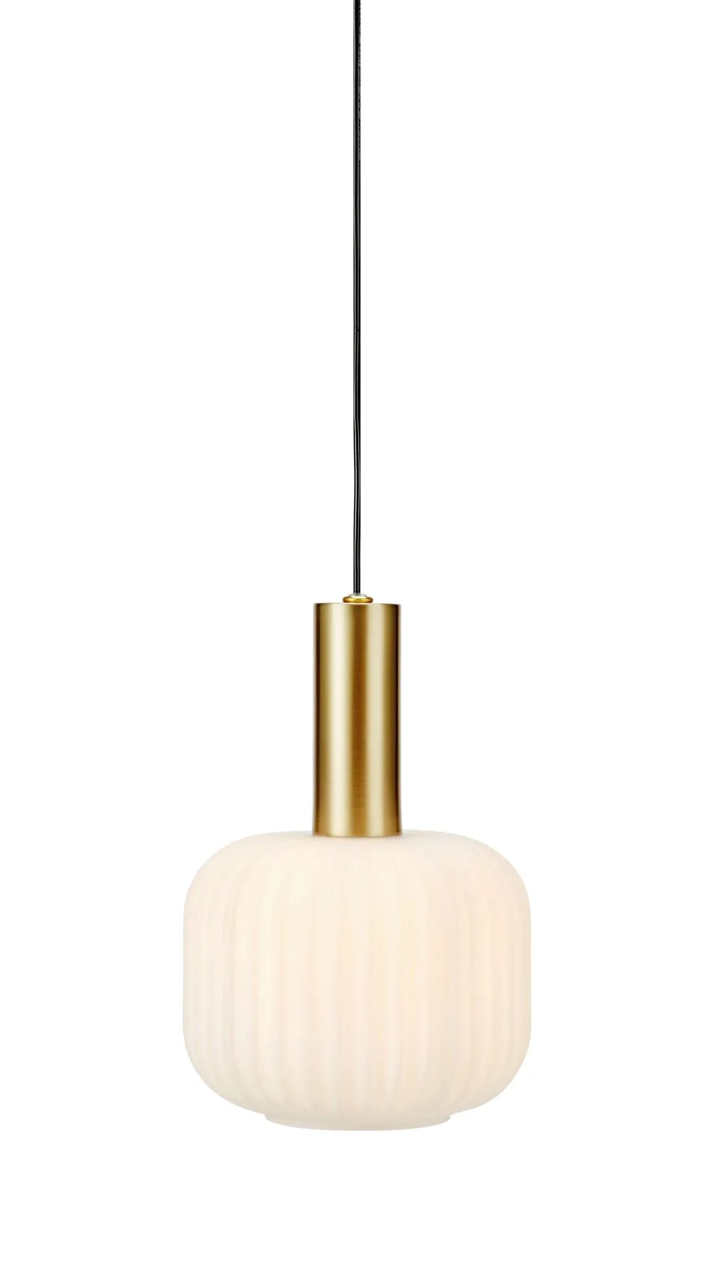 Markslöjd SOBER Pendant Small 1L Brushed Brass/White