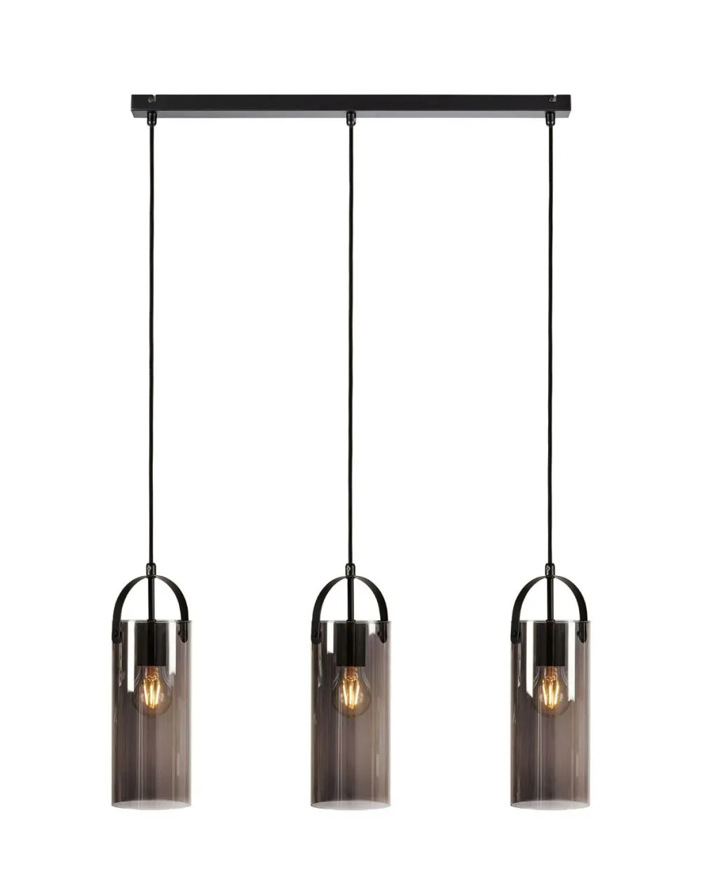 Markslöjd GLORY Pendant 3L Black/Smoke