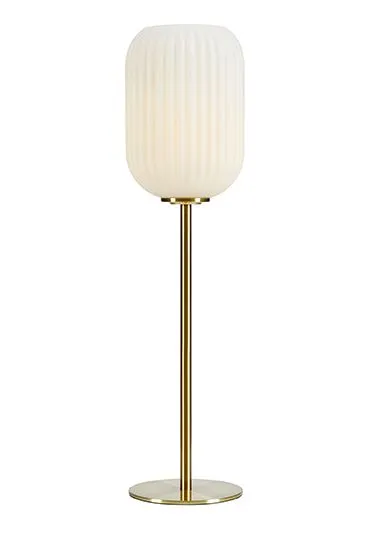 Markslöjd CAVA Table 1L Brushed Brass/White