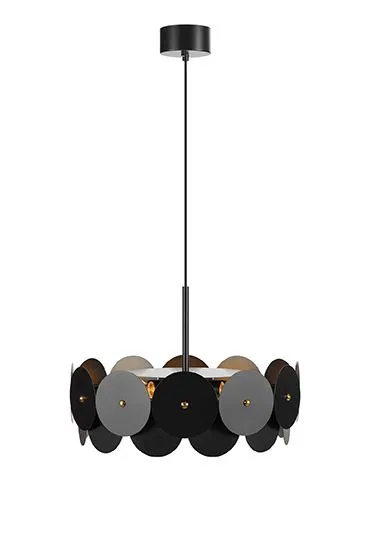 Markslöjd VEGAS Pendant 3L Black/Brass