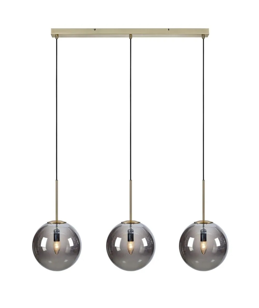 Markslöjd DIONE Pendant 3L Smoke/Antique