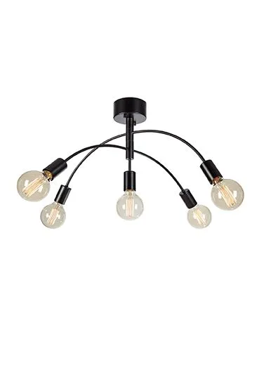 Markslöjd CYGNUS Ceiling 5L Black