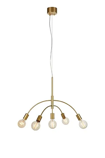 Markslöjd CYGNUS Pendant 5L Gold