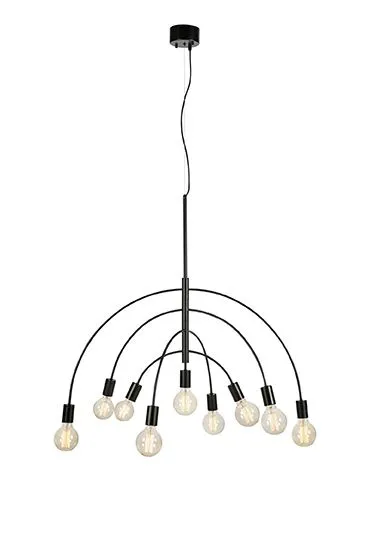 Markslöjd LAVELLO Pendant 9L Black