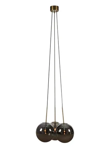 Markslöjd DIONE Pendant Round 3L Smoke/Antique - MS-108417...
