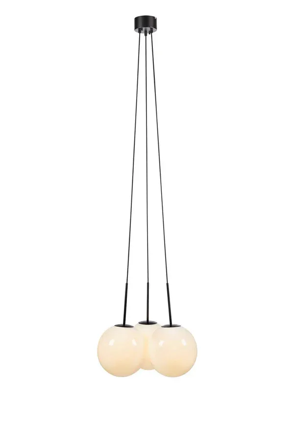 Markslöjd DIONE Pendant Round 3L White/Black - MS-108418