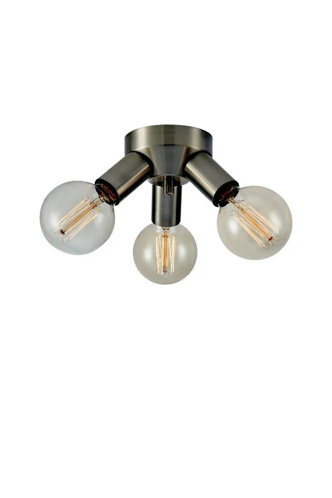 Markslöjd MAZZO Ceiling 3L Satin Nickel E27