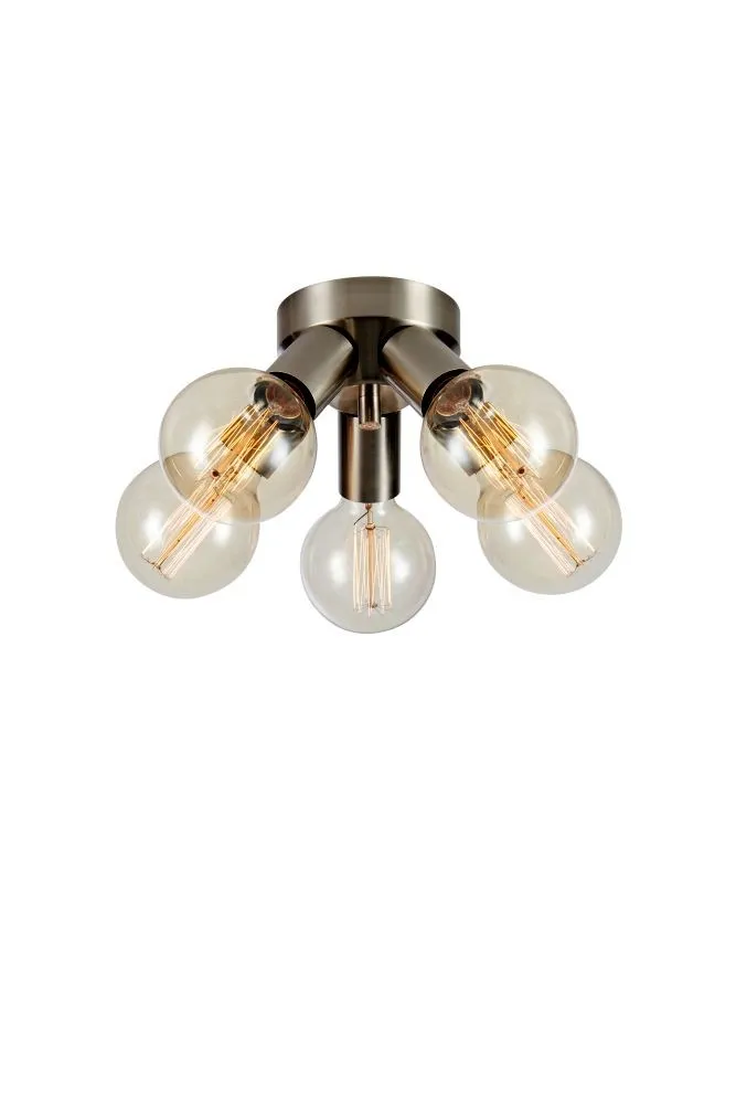 Markslöjd MAZZO Ceiling 5L Satin Nickel E27