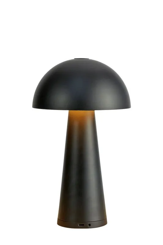 Markslöjd FUNGI Rechargeable Table Matt Black B/O