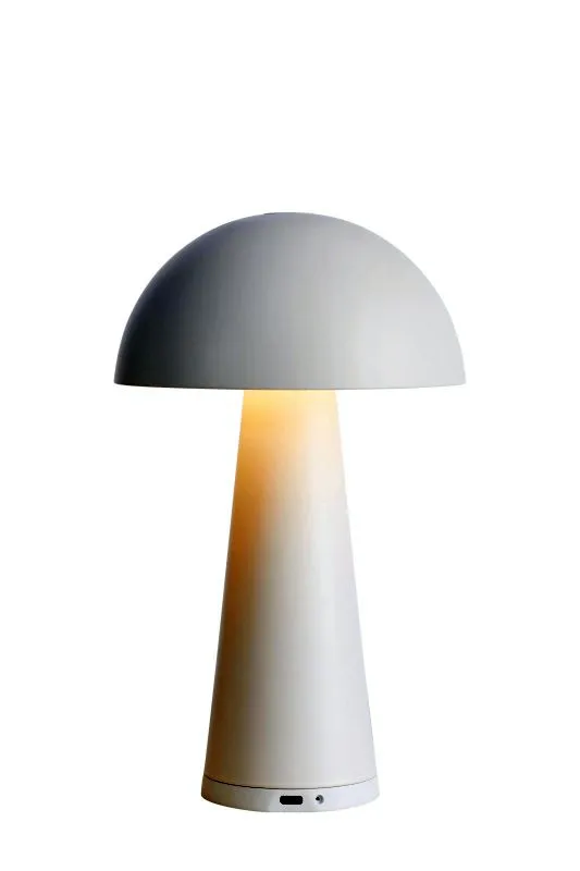 Markslöjd FUNGI Rechargeable Table Matt White B/O