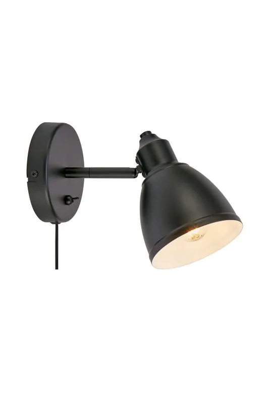 Markslöjd STORY Wall 1L Matt Black