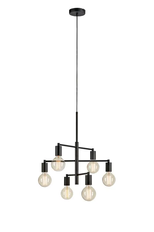 Markslöjd CIELO Pendant 6L Sandy Black