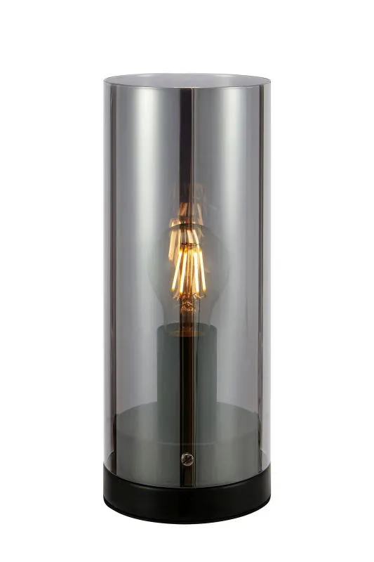 Markslöjd POST Table 1L 12cm Black/Plated Smoke