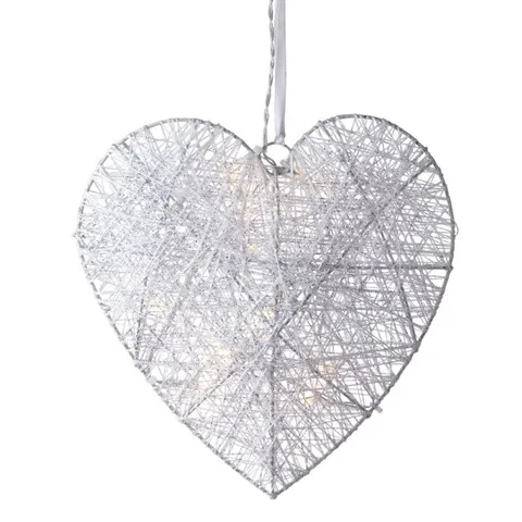 Markslöjd SIA Heart 25cm 10L LED White Metal LED 10 metal ...