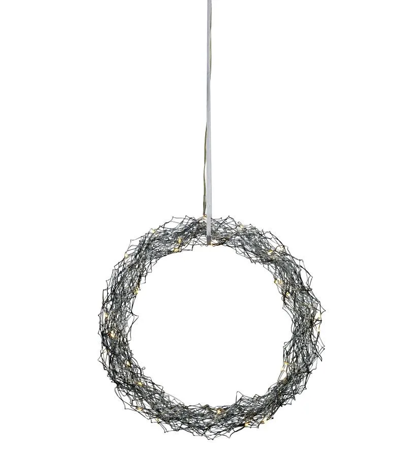 Markslöjd JULLE Wreath Pendant 30LED 33CM W/connector time...