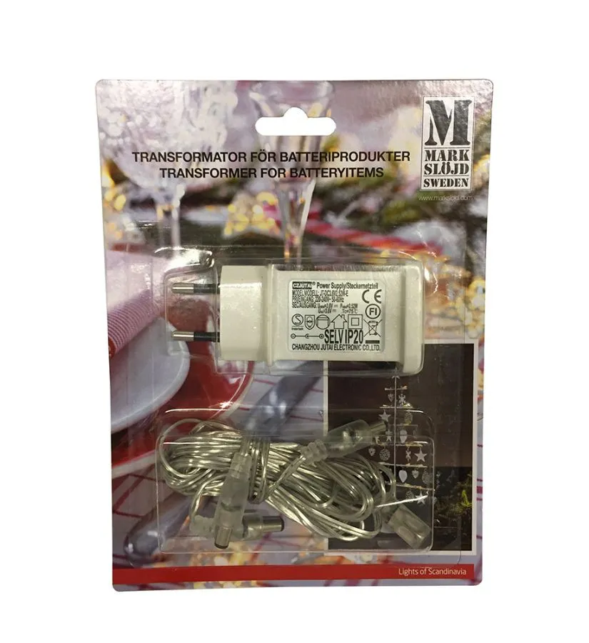 Markslöjd TRANSFORMER White 3.5V - - material 6,5x6,5cm