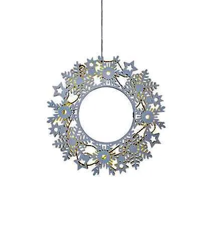 Markslöjd PRINCE Pendant Decoration Ring 35cm White LED 6 ...