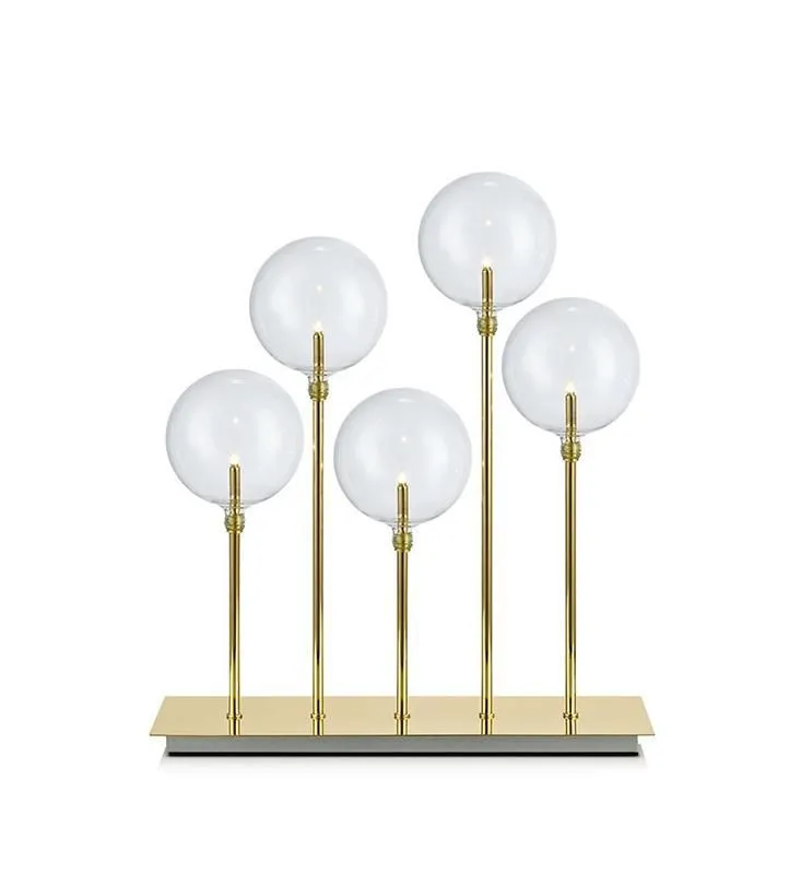 Markslöjd MÄSTER Candlestick  5L Gold E5 5 drewno 