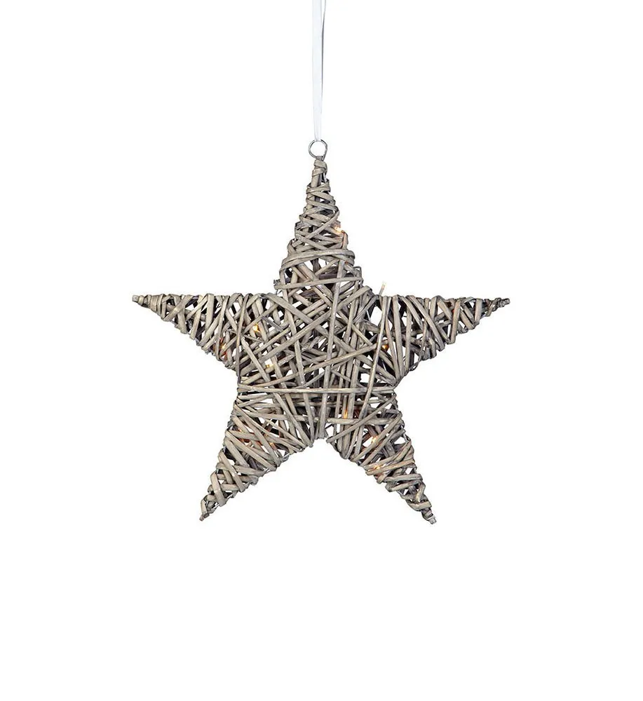 Markslöjd BODANE Pendant Deco Star 40 cm Grey LED 15x0,06W...