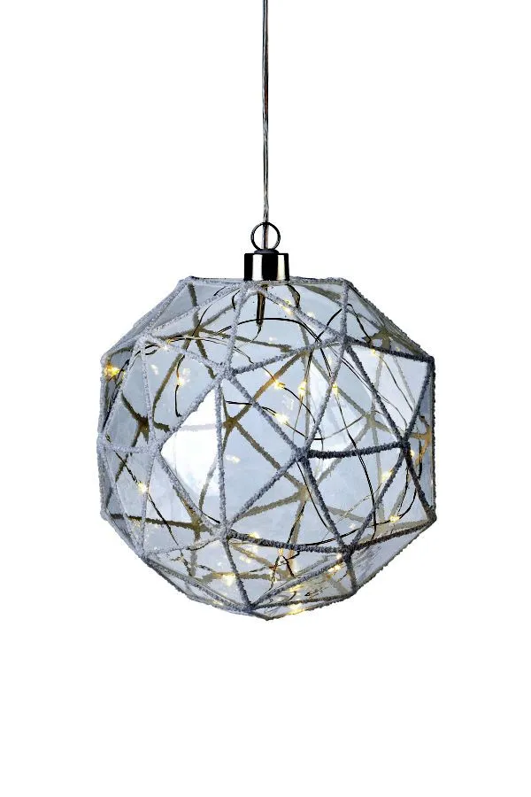 Markslöjd ASPLIDEN Pendant Deco szkłoball 18 cm B/0 LED 20...