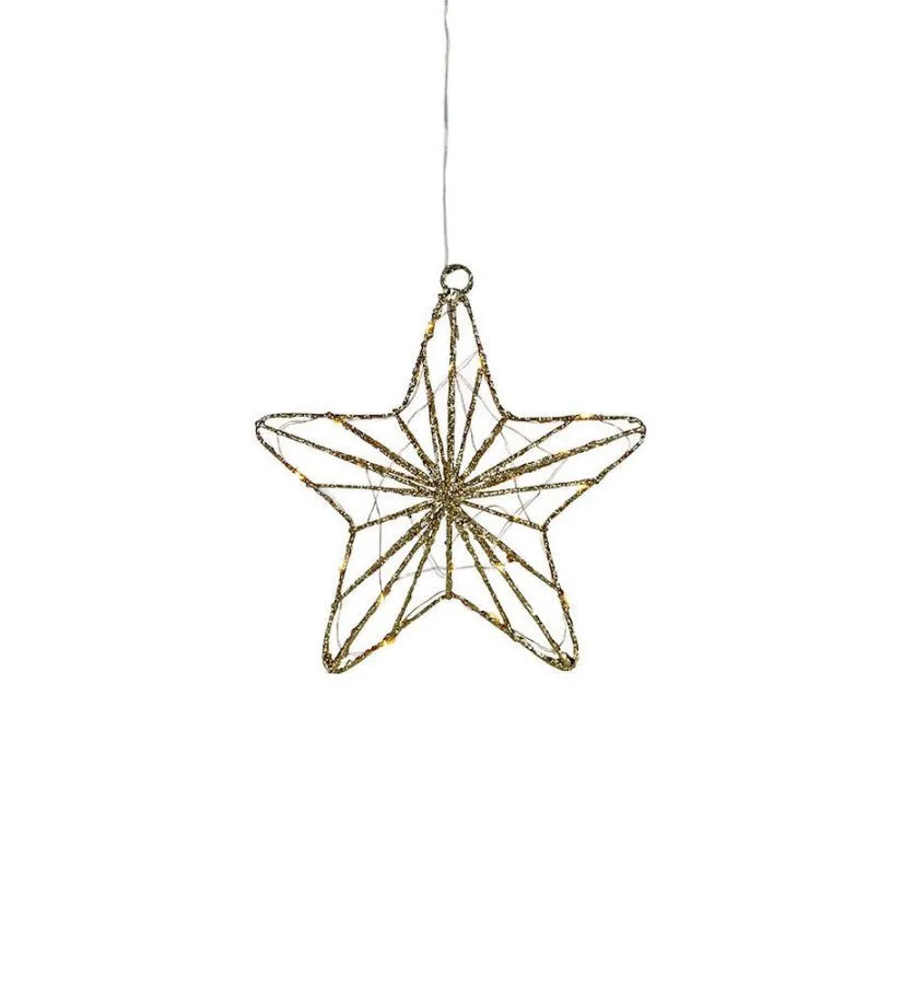 Markslöjd ELISE Pendant Decoration 24 cm  Golden FIXED LED...