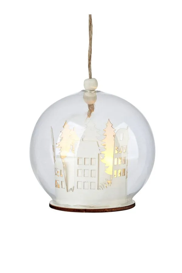 Markslöjd MYREN Table Decoration Village LED 1 szkło 3V