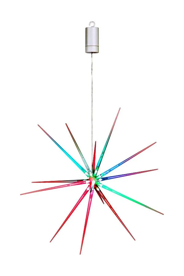 Markslöjd BRIGHT LED Star 3D Multicolor LED 14x0,06W plast...