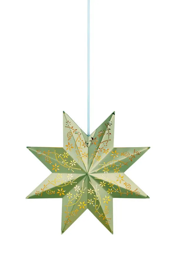 Markslöjd SILVA Pendant Star 30cm GOLD E14 1 PLASTIC 