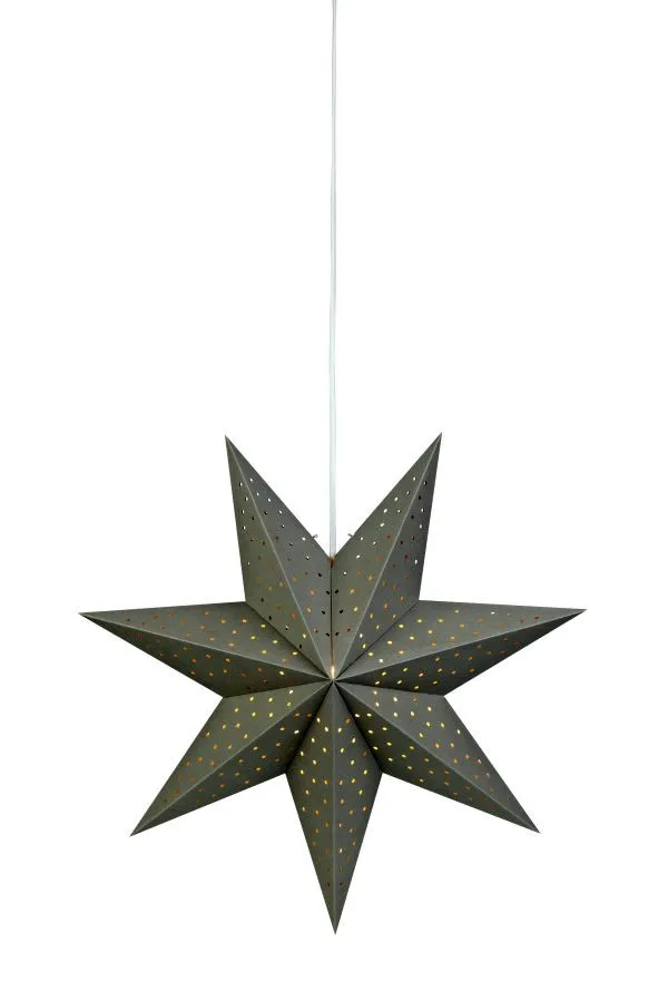 Markslöjd MORRIS 45 Paperstar Pendant Holepattern E14 1 gu...