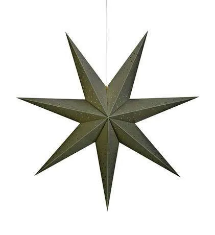 Markslöjd MORRIS 100 Paperstar Pendant Holepattern E14 1 p...