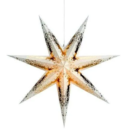 Markslöjd STRAUSS Pendant Star 75 White/Gold E14 1  
