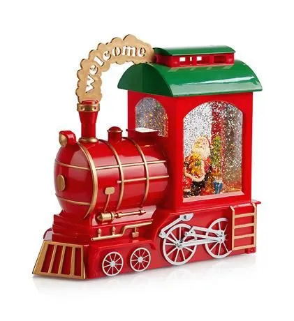 Markslöjd Tryggve train snow lantern  red dioda LED   24x2...