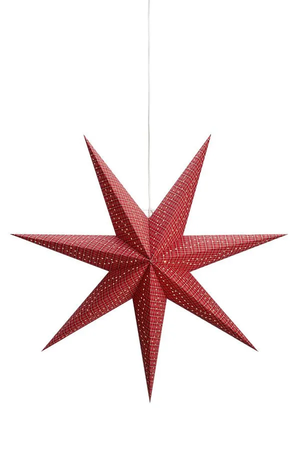 Markslöjd TITTI Pendant Star 75 Red/Blue E14 1 PLASTIC 230...