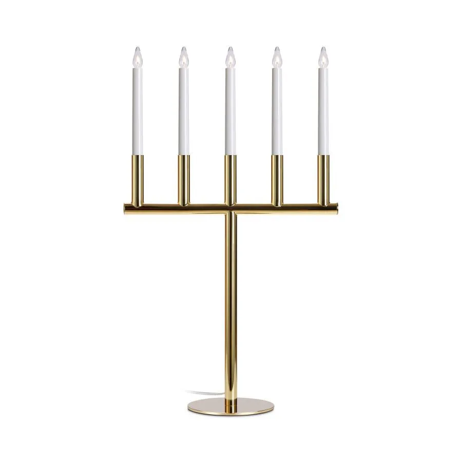Markslöjd MANHATTAN Candlestick 5L Brass - MS-705236