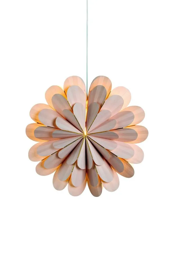 Markslöjd MARIGOLD Pendant Star 45cm Pink E14 1x25W metal/...