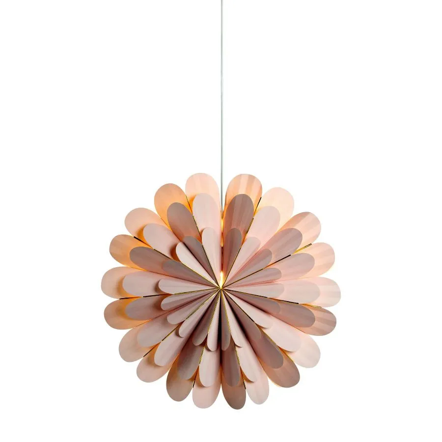 Markslöjd MARIGOLD Pendant Star 60cm Pink E14 1x25W metal/...