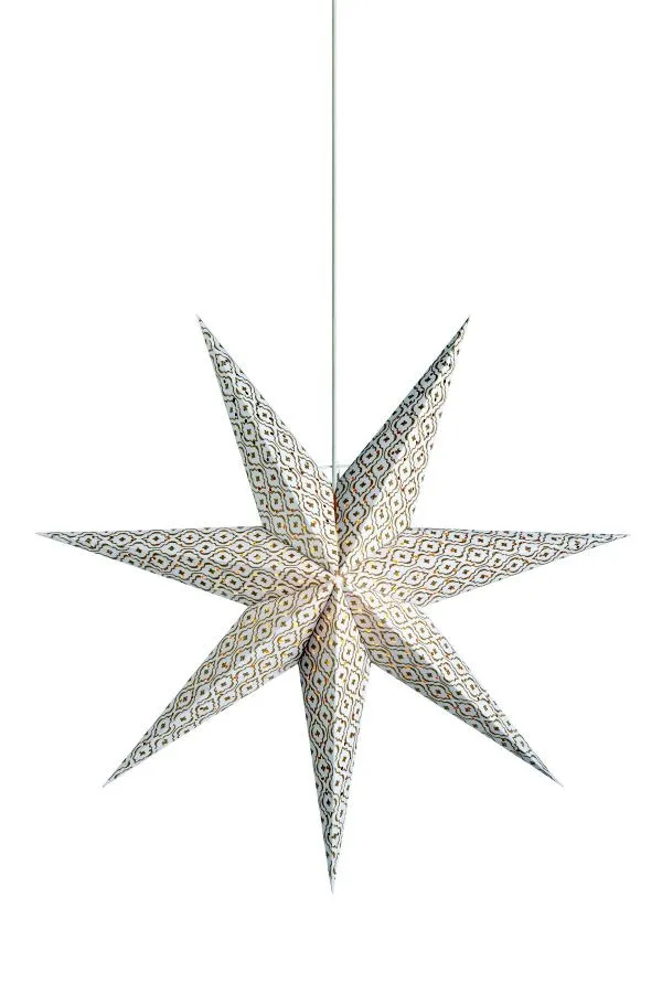 Markslöjd BAROQUE Pendant Star 75cm White E14 1 METAL 