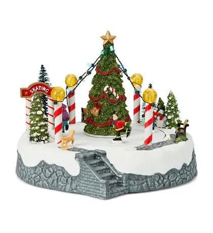 Markslöjd TYR Decoration Skating round Xmas Tree dioda LED...