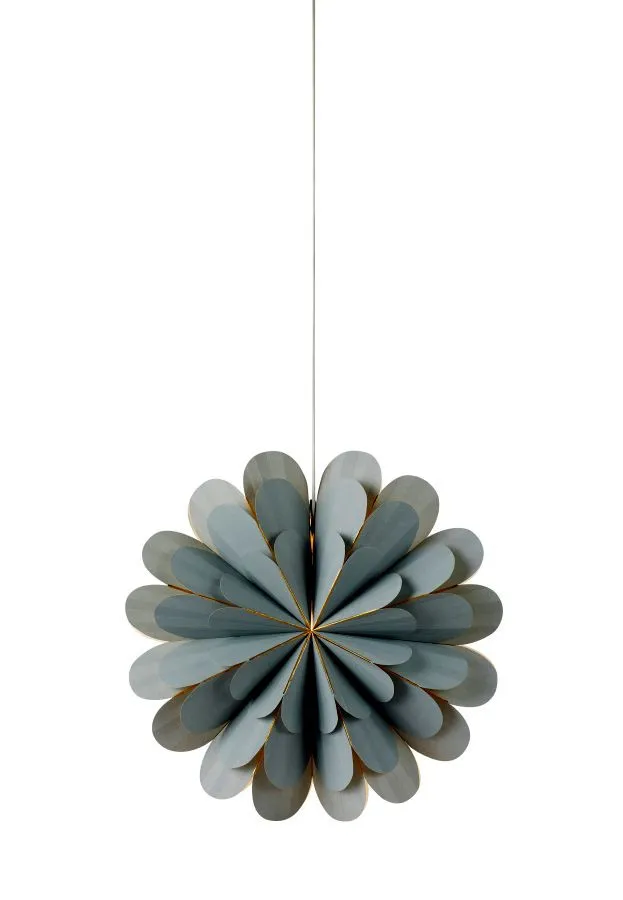 Markslöjd MARIGOLD Pendant Star 45cm Grey E14 1x25W metal/...