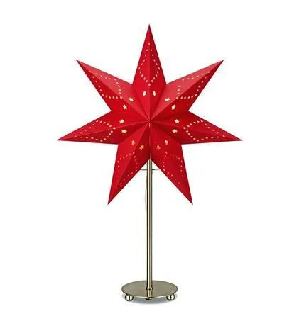 Markslöjd SATURNUS Table Star Red 35cm E14 1 METAL 