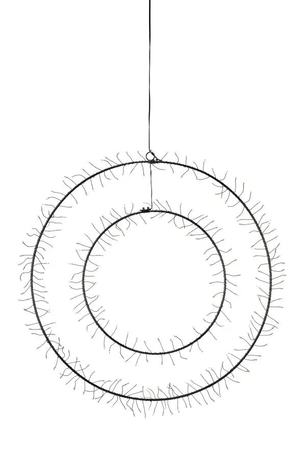 Markslöjd DOUBLE Pendant 300L Black    